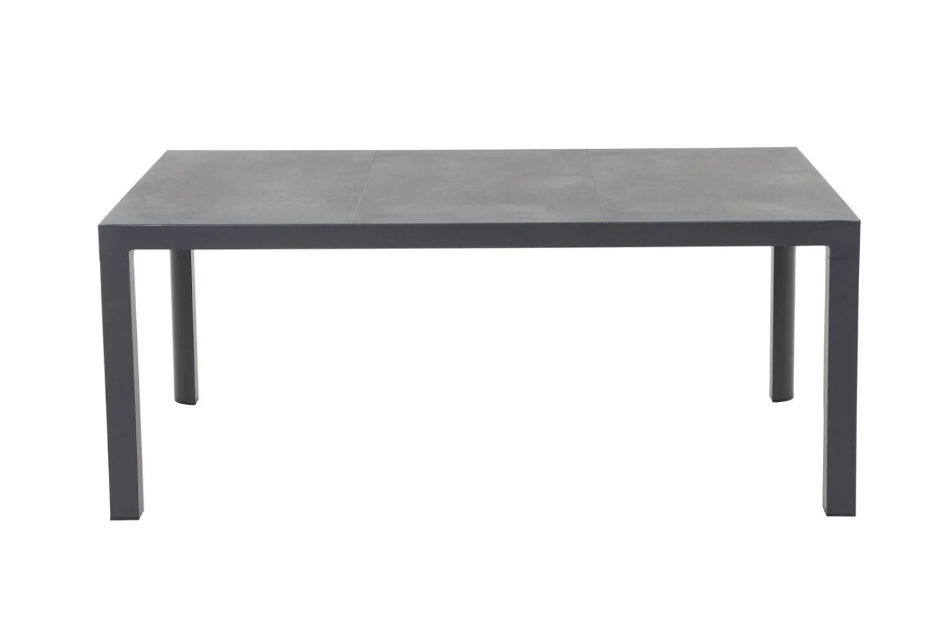 Hot Carlos/Corido Garten-Essgruppe, charcoal grey, Alu/Gardino®-Geflecht/Keramik, 180 x 100 cm, inkl. 6 Dining Sessel Garten-Essgruppen
