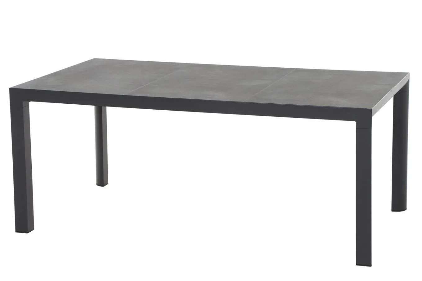 Discount Carlos Esstisch, anthrazit, Alu/Keramik, 180x100 cm, bis zu 6 Personen Gartentische