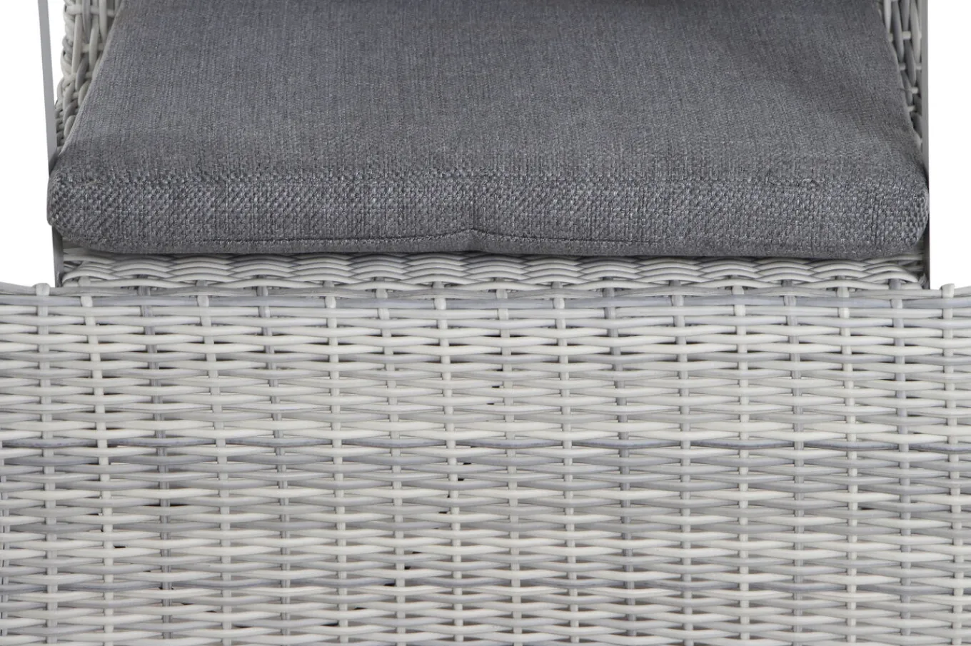 Hot Corido Dining Sessel, ice grey, Alu / Gardino®-Geflecht, 76x62x109 cm, verstellbar Polyrattan-Gartenmöbel|Aluminium-Gartenmöbel
