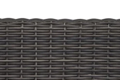 Outlet Corido Gartenlounge, charcoal, Alu/Gardino®-Geflecht, 5 Personen, Loungetisch 140x85cm Polyrattan-Gartenmöbel|Gartenlounge