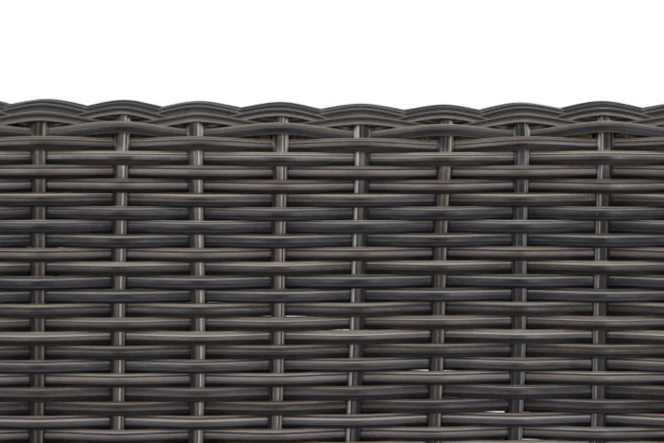 Outlet Corido Gartenlounge, charcoal, Alu/Gardino®-Geflecht, 5 Personen, Loungetisch 140x85cm Polyrattan-Gartenmöbel|Gartenlounge
