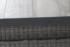 Outlet Corido Lifttisch, charcoal, Alu/Gardino®-Geflecht, 160 x 90 cm, höhenverstellbar Gartentische|Gartenlounge