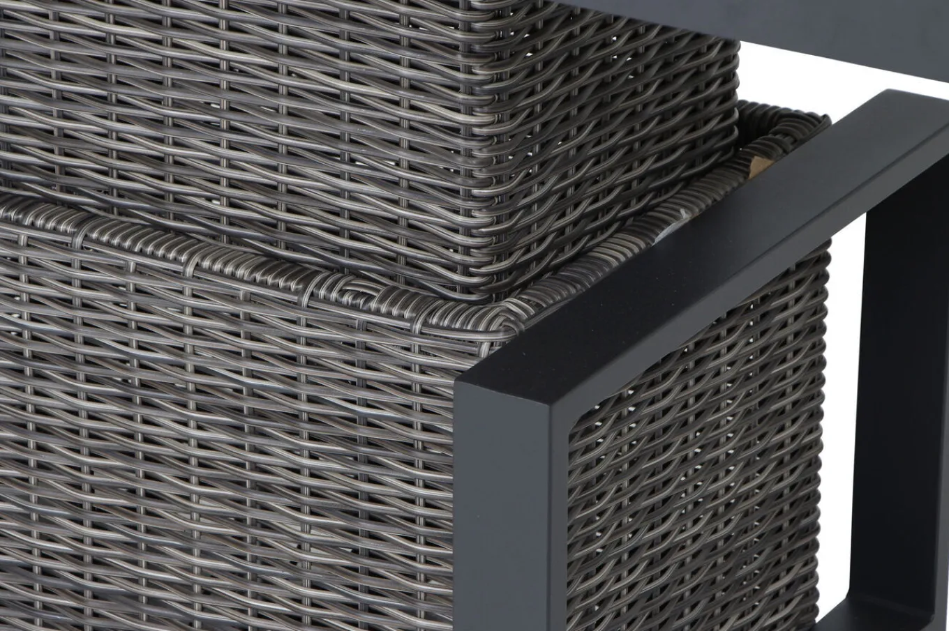 Sale Corido Lifttisch, charcoal, Alu/Gardino®-Geflecht, 130 x 75 cm, höhenverstellbar Gartentische|Gartenlounge
