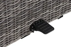 Sale Corido Lifttisch, charcoal, Alu/Gardino®-Geflecht, 130 x 75 cm, höhenverstellbar Gartentische|Gartenlounge