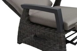 Online Corido Relaxsessel, charcoal, Alu / Gardino®-Geflecht, 73x87x103 cm, verstellbar Polyrattan-Gartenmöbel|Aluminium-Gartenmöbel
