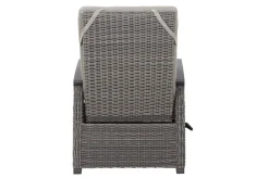 Online Corido Relaxsessel, charcoal, Alu / Gardino®-Geflecht, 73x87x103 cm, verstellbar Polyrattan-Gartenmöbel|Aluminium-Gartenmöbel