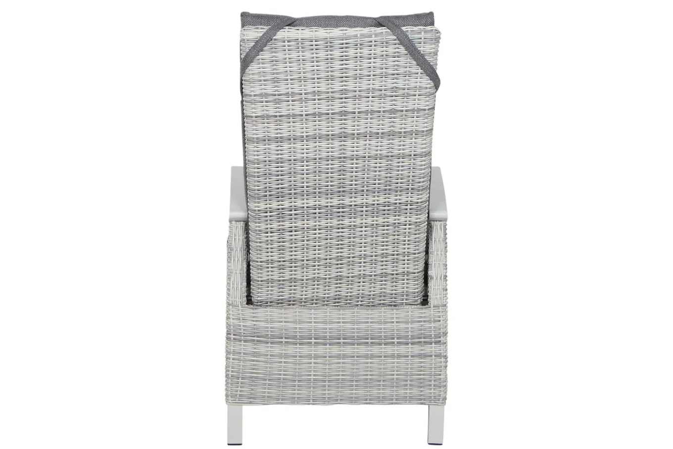 Best Corido/Sincro Garten-Essgruppe, ice grey/weiß grau, Alu/Gardino®-Geflecht/Keramik, Ausziehtisch 200/260x100 cm, 6 Diningsessel Polyrattan-Gartenmöbel|Garten-Essgruppen