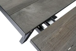 Discount Corido / Sincro Garten-Essgruppe, charcoal, Alu / Gardino®-Geflecht, 8 Diningsessel, Ausziehtisch 200/260 x 100 cm Polyrattan-Gartenmöbel|Garten-Essgruppen