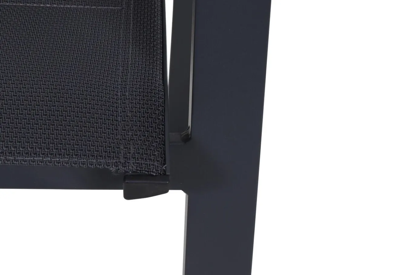 Outlet Garten-Essgruppe, anthrazit matt/grau, Alu/Glas/Textilfaser, 180/240 x 100 cm, ausziehbar, stapelbar Garten-Essgruppen