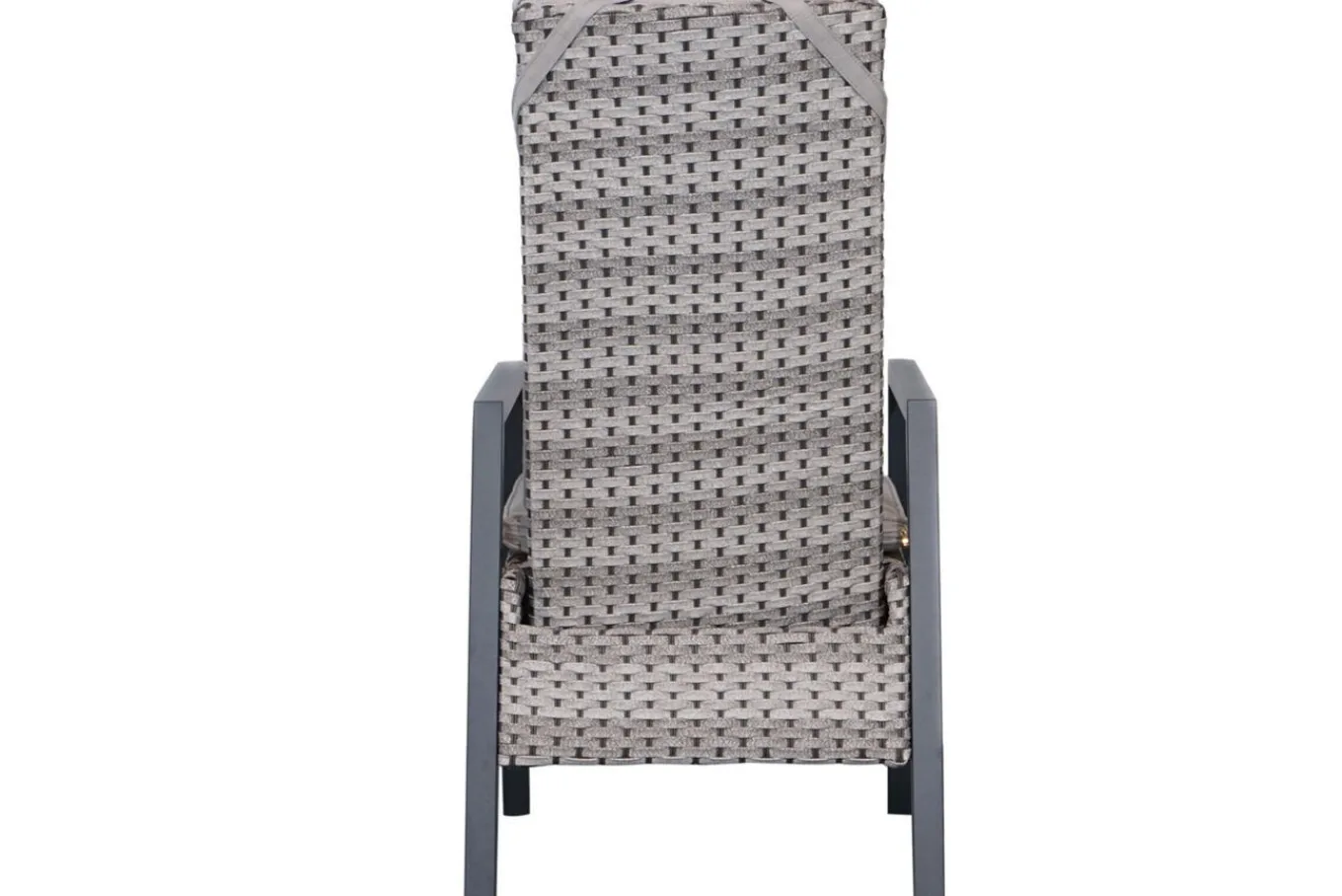 Hot Garten-Essgruppe, anthrazit/natur-grau, Alu/Keramik/Polyrattan, ausziehbare Tischplatte 200/260 x 100 cm, 6 Diningsessel Garten-Essgruppen