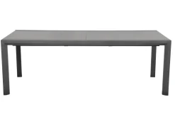 Clearance Kingston Ausziehtisch, matt graphit, Aluminium/Keramik, 220/340x108x76 cm Gartentische|Aluminium-Gartenmöbel