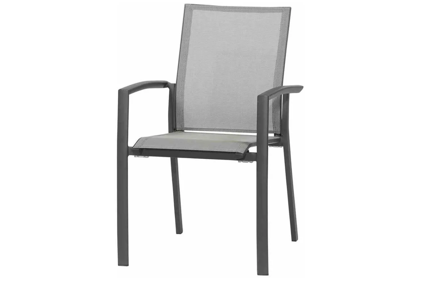 Online Messina/Velia Garten-Essgruppe, anthrazit/grau, Alu/Ranotex®-Gewebe/Keramik, 200-260 x 100 cm, inkl. 6 Diningsessel Garten-Essgruppen