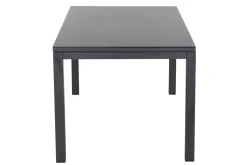Hot Miros Ausziehtisch, anthrazit matt/dark concrete, Alu/Glas, 180/240 x 90 cm, Tischplatte mit Keramikpulver Gartentische