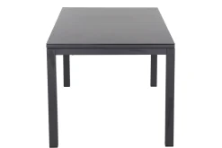 Hot Miros Ausziehtisch, anthrazit matt/dark concrete, Alu/Glas, 180/240 x 90 cm, Tischplatte mit Keramikpulver Gartentische