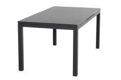 Hot Miros Ausziehtisch, anthrazit matt/dark concrete, Alu/Glas, 180/240 x 90 cm, Tischplatte mit Keramikpulver Gartentische