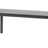 Online Miros Esstisch, anthrazit, Alu/Spraystone, 180/240x90 cm Gartentische