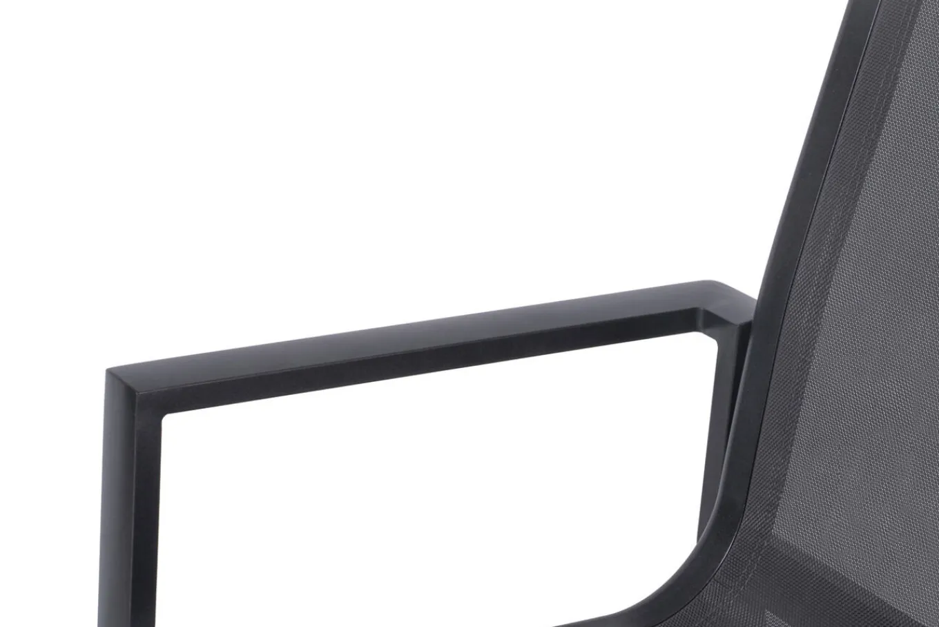 Hot Miros Garten-Essgruppe, anthrazit/Dark Concrete, Aluminium/Glas, Ausziehtisch 180/240x90 cm, 8x Stapelsessel, Robust Garten-Essgruppen