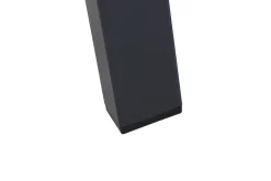 New Miros/Milano Garten-Essgruppe, anthrazit, Alu/Ranotex-Gewebe, Ausziehtisch 180/240 x 90 cm, 6 Sessel Garten-Essgruppen