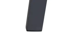 Miros/Savona Move Garten-Essgruppe, anthrazit, Alu/Textilene, Ausziehtisch 180/240x90 cm, 8 Stapelsessel Aluminium-Gartenmöbel