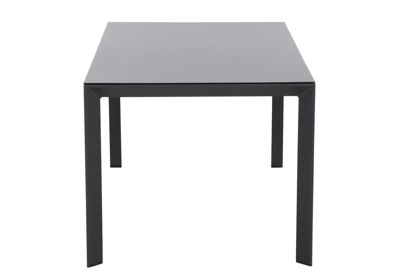 Miros/Valencia Garten-Essgruppe, anthrazit/grau, Aluminium/Glas, Ausziehtisch 180/240x90cm, 8 Sessel Garten-Essgruppen|Aluminium-Gartenmöbel