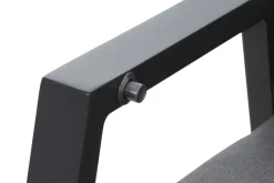 Miros/Valencia Garten-Essgruppe, anthrazit/grau, Aluminium/Glas, Ausziehtisch 180/240x90cm, 8 Sessel Garten-Essgruppen|Aluminium-Gartenmöbel