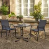Sale Reno Stapelsessel, Anthrazit, Aluminium, 65x56x88 cm, Pflegeleicht, Stapelbar Aluminium-Gartenmöbel|Gartenstühle & Gartensessel