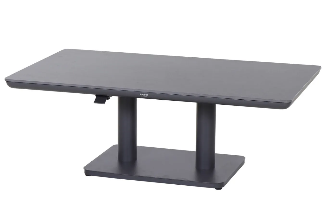 Sale Roma Lifttisch, Anthrazit, Alu/Gesinterter Stein, 140 x 80 cm, höhenverstellbar Gartentische|Aluminium-Gartenmöbel