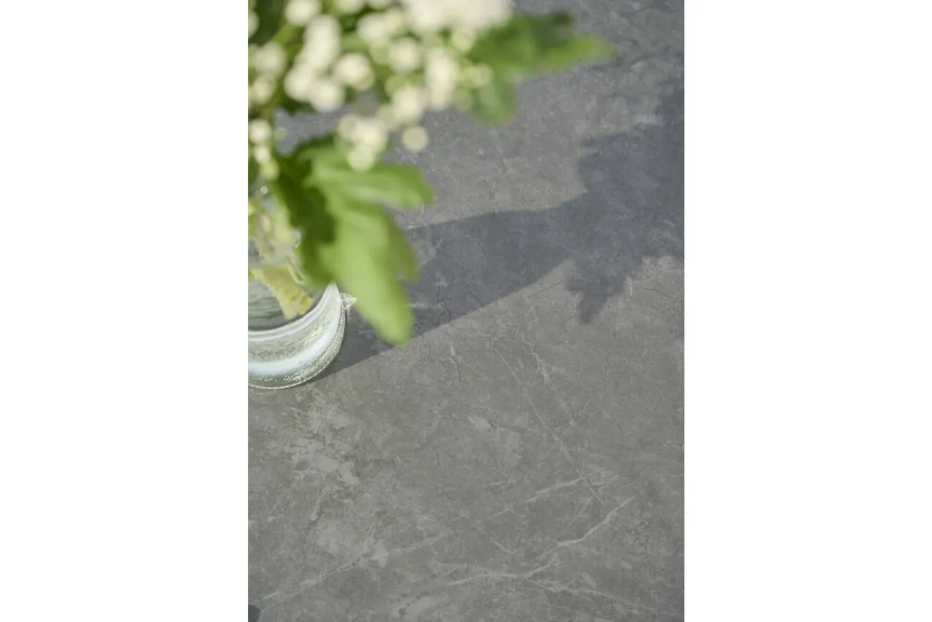 Sale Roma Lifttisch, Anthrazit, Alu/Gesinterter Stein, 140 x 80 cm, höhenverstellbar Gartentische|Aluminium-Gartenmöbel