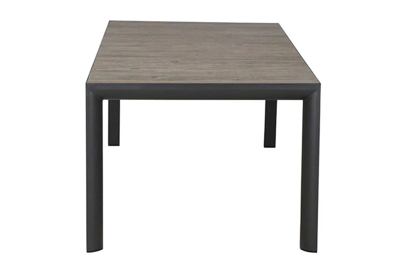 Best Silva Diningtisch, anthrazit/washed grey, Alu/Keramik, 220x100cm Gartentische