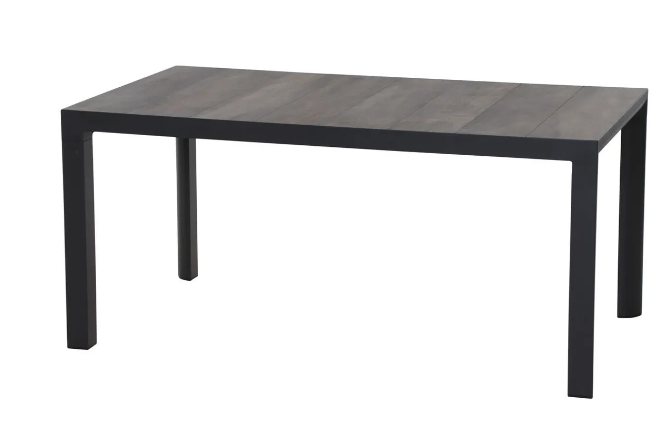 Clearance Silva Esstisch, anthrazit/grau, Alu/Keramik, 160x90 cm Gartentische