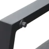 Outlet Silva/Valencia Garten-Essgruppe, anthrazit/grau, Alu/Textilgewebe/Keramik, 220 x 100cm, inkl. 6 Diningsessel, stufenlos verstellbar Garten-Essgruppen