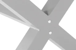 Best Sincro Ausziehtisch, matt weiß-grau/washed grey, Alu/Keramik, 200/260x100 cm, synchroner Auszugsmechanismus Gartentische|Aluminium-Gartenmöbel