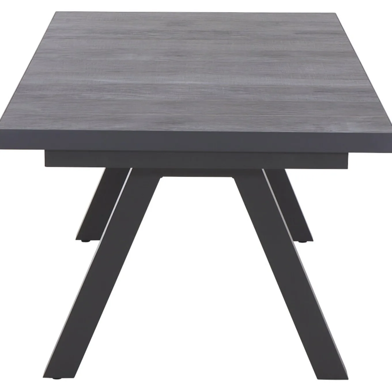 Best Tirana Ausziehtisch, matt anthrazit, Alu/Keramik, 200/260 x 100 cm, ausziehbar, witterungsbeständig Gartentische