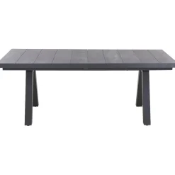 Best Tirana Ausziehtisch, matt anthrazit, Alu/Keramik, 200/260 x 100 cm, ausziehbar, witterungsbeständig Gartentische