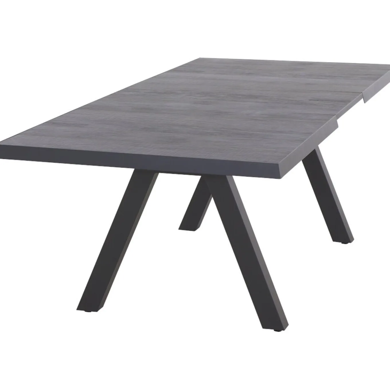Best Tirana Ausziehtisch, matt anthrazit, Alu/Keramik, 200/260 x 100 cm, ausziehbar, witterungsbeständig Gartentische