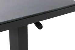 Hot Toreno Beistelltisch, anthrazit/schwarz, Aluminium, 60x40 cm, höhenverstellbar Gartentische