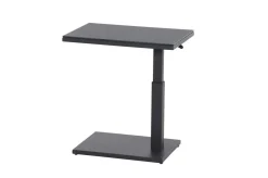 Hot Toreno Beistelltisch, anthrazit/schwarz, Aluminium, 60x40 cm, höhenverstellbar Gartentische