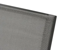New Velia / Silva Garten-Essgruppe, anthrazit/washed grey, Alu/Ranotex/Keramik, 6 Sessel, Tisch 180 x 100 cm Garten-Essgruppen|Aluminium-Gartenmöbel