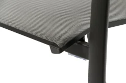 New Velia / Silva Garten-Essgruppe, anthrazit/washed grey, Alu/Ranotex/Keramik, 6 Sessel, Tisch 180 x 100 cm Garten-Essgruppen|Aluminium-Gartenmöbel