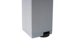 Discount Garten-Essgruppe, silber/anthrazit, Alu/ Eukalyptus, Ausziehtisch 160/220 x 90 cm, inkl 8 Klappstühle, FSC®-zertifiziertes Produkt Garten-Essgruppen
