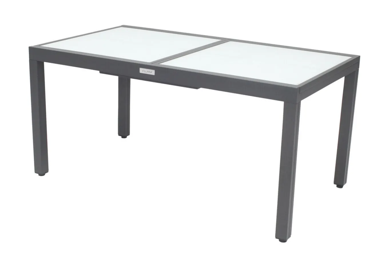 New Sylvania Garten-Essgruppe, 6 Personen, ausziehbarer Tisch 160–220 cm, Aluminium/Textil Garten-Essgruppen|Aluminium-Gartenmöbel