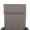 Best Sylvania Garten-Essgruppe mit 6 Klappstühlen, silber/anthrazit, Aluminium/Glas, inkl. Eukalyptus-Armlehnen, ausziehbarer Tisch 160/220 x 90 cm, FSC®-zertifiziertes Produkt Garten-Essgruppen