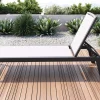 Clearance Sylvania Gartenliege, anthrazit/grau, Alu/Textil, vertikal verstellbar,mit Fußkappen Gartenliegen