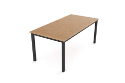 Best Tasmania Esstisch, anthrazit/naturbelassen, Alu/Eukalyptus, 180 x 90 cm, FSC®-zertifiziertes Produkt Gartentische|Aluminium-Gartenmöbel