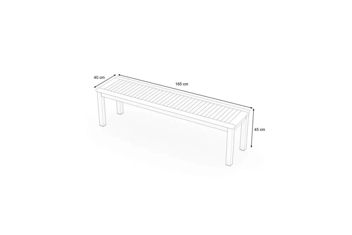 Best Tasmania Gartenbank, Silver, Aluminium/Eukalyptus, hohe Belastbarkeit, FSC®-zertifiziertes Produkt Aluminium-Gartenmöbel|Gartenbänke & Gartensofas